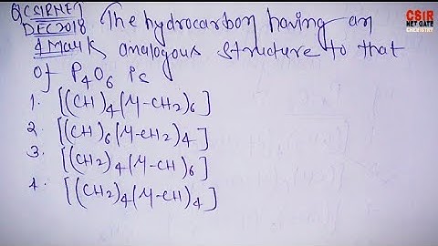 Isolobal Analogy | Csir net december 2018 chemical science | CSIR NET GATE CHEMISTRY |Organimetallic