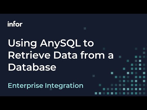 Using AnySQL to Retrieve Data from a Database