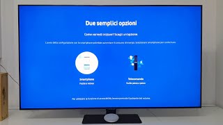 Prima accensione e configurazione della Smart TV Samsung QLED Q80 | GiovaTech