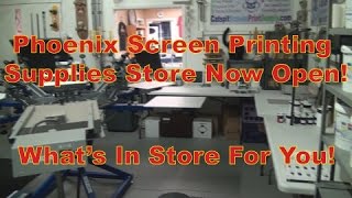 Phoenix Screen Printing Equipment And Supplies Whats In Store For You?