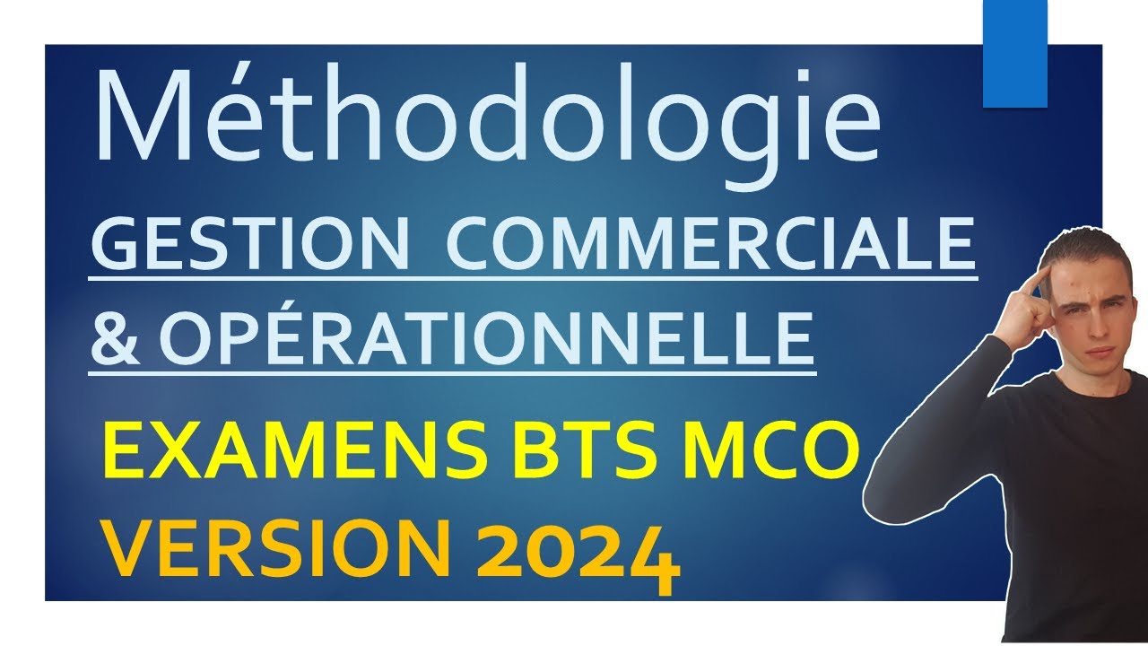 Page De Garde Bts Mco EXAMENS BTS MCO | Version 2024 | MÉTHODOLOGIE pour réussir la GESTION