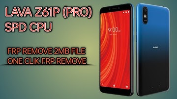 lava Z61P pro frp one clik file SPD CPU