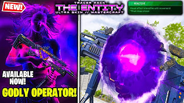 NEW Tracer Pack THE ENTITY Ultra Skin MASTERCRAFT Bundle in WARZONE MW3 🌌 (Secret Inspect)