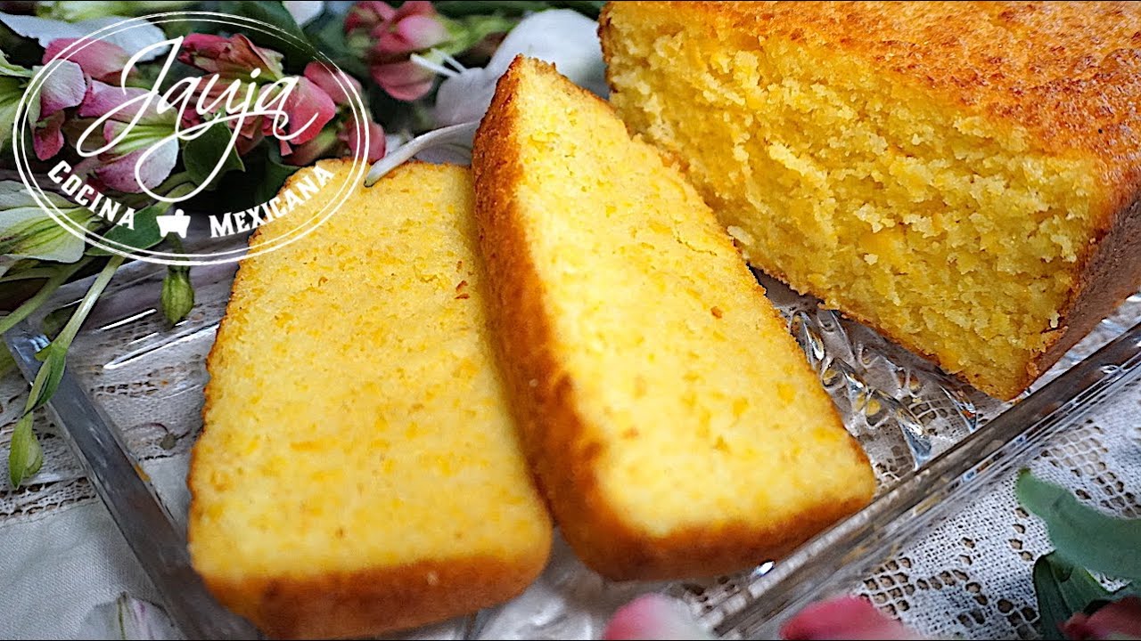 Pan de Elote Esponjado y Facilito - YouTube