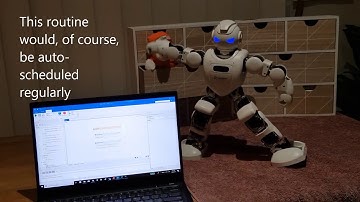 UiPath Controlled Exercise Robot When Working From Home