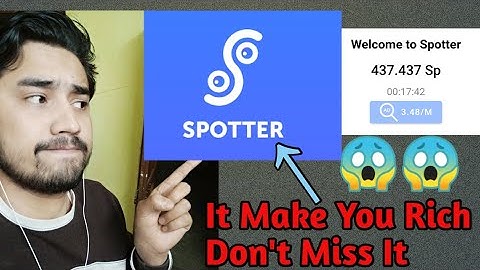 Spotter Mining | New Crypto mobile Mining | Spotter Network - Crypto Htd