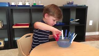 Practical Life: Grasping/Pincer with Clothespins