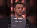 Capture de la vidéo Justin Timberlake Disses Britney Spears In 2024! #Shorts