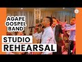Agape Gospel Band - Studio Rehearsal.