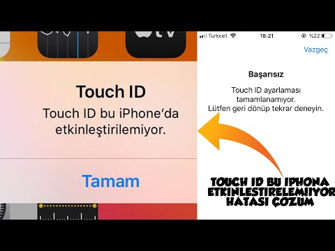 Video: No Touch ID'yi nasıl düzeltirim?