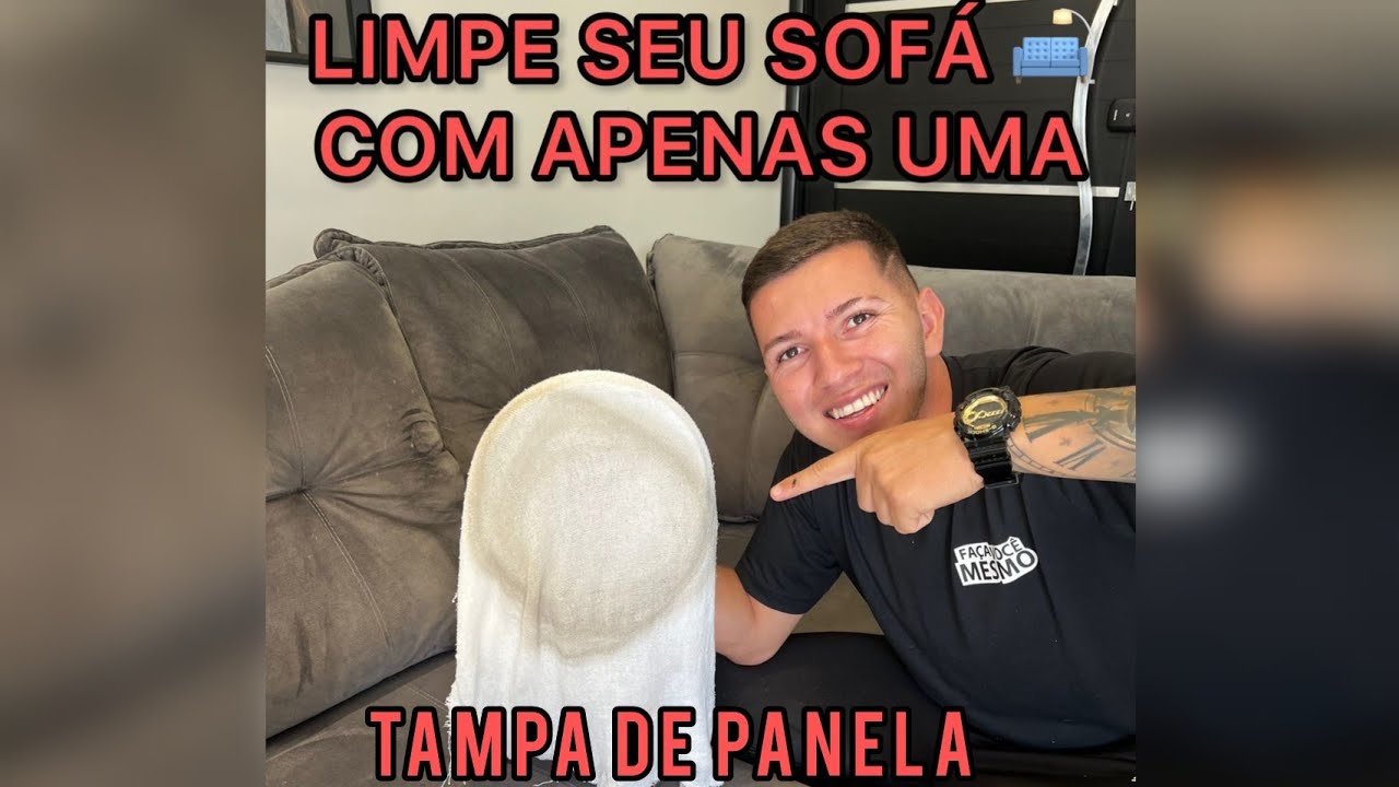 Como REMOVER MANCHAS do SOFÁ