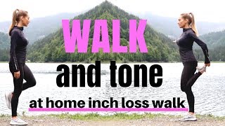 WALKING WORKOUT - Indoor Walk at home for weight loss, suitable for beginners, tone & burns calories