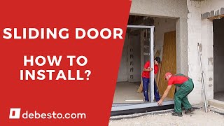 How to install Patio Sliding Door? Frameless Window Installation Guide (Ex. Cortizo Cor-Vision PLUS)