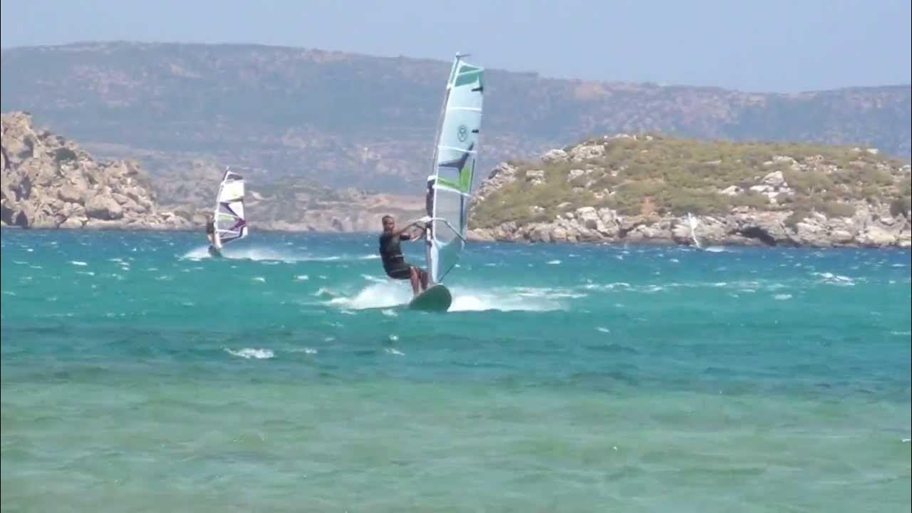 Windsurfing Karpathos 2011 GoPro Hero HD YouTube