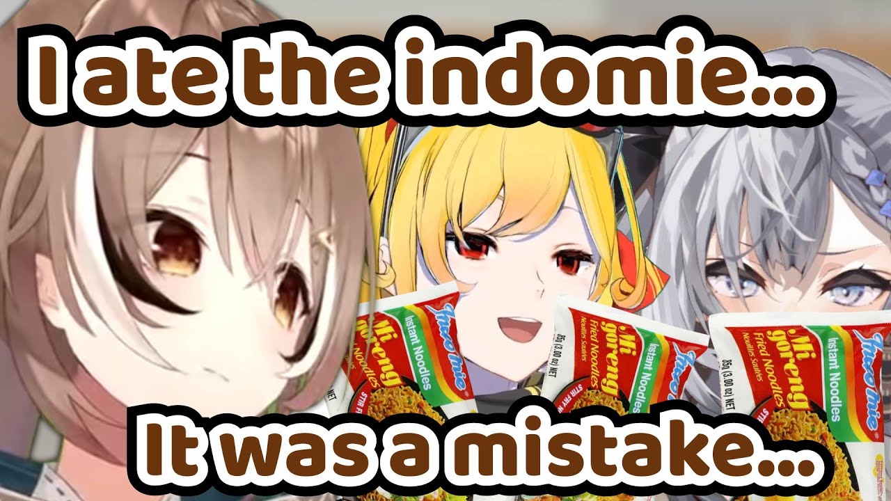 Mumei Regrets Eating The Indomie Kaela and Zeta Gave to Her, Which She Ate Right After She Got Home