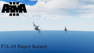 Arma 3 ฝึกบินเกาะกลุ่ม ด้วย F/A-18 superhonet