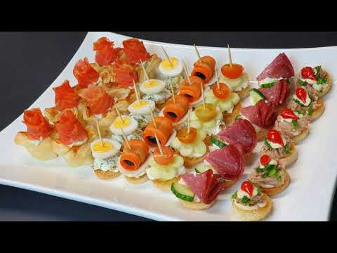 Vídeo: As 10 Melhores Receitas De Canapés Para O Ano Novo