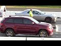 As fast as Hellcat ?? 2018 Jeep Trackhawk vs Hellcat Challenger - drag race