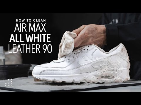 How To Clean All-White Nike Air Max 90 With Reshoevn8r