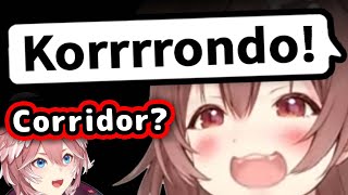 Korrrrrone Rrrrolling Her R’s When Saying “Corridor”【Hololive】
