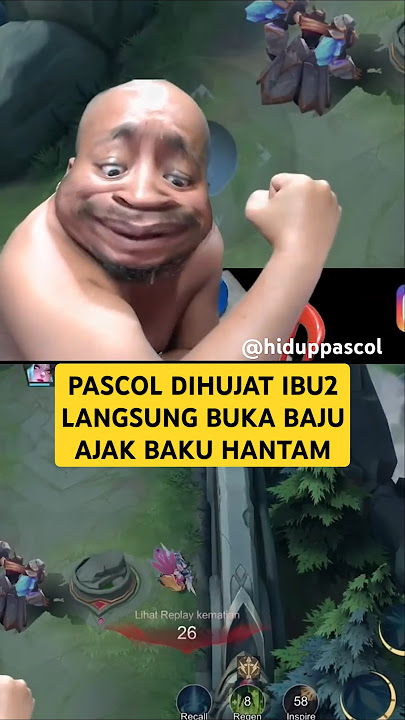 PASCOL DIHUJAT IBU IBU DIAJAK BAKU HANTAM ❗❗🤣🤣 #pascolshort #hiduppascol #pascol