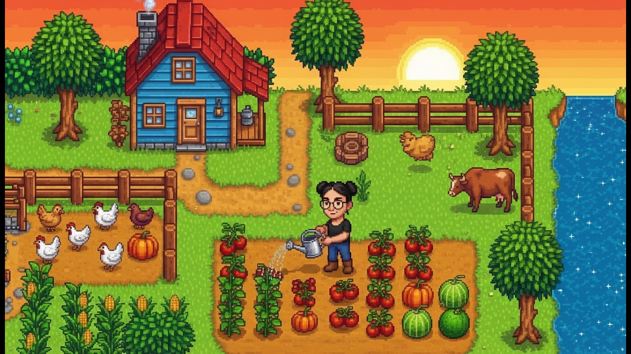 Começando do Zero em Stardew Valley 🌱 | Primeiros Dias na Fazenda