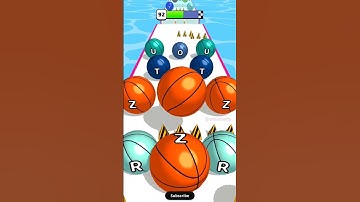 AZ Run Level 92 - Gameplay Walkthrough (iOS & Android) #shorts #games #funny