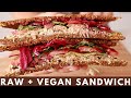 Raw Vegan 'TUNA' Sandwich + Bread Recipe