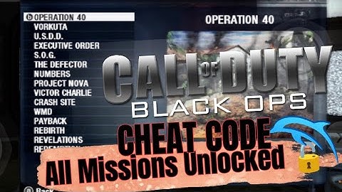 How to Unlock All Missions in Call of Duty Black Ops on Dolphin Emulator (Android)