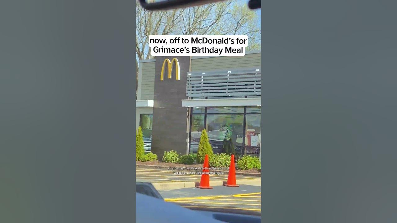 OMW to my first McD's Birthday