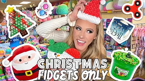 Buying EVERY Christmas FIDGET, SLIME, & SQUISHMALL...