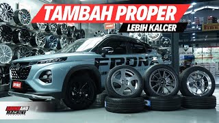 First in Indonesia, Suzuki Fronx SGX Changes Rims at Permaisuri Ban Jakarta