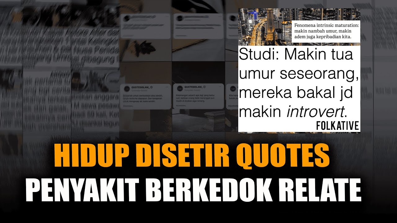 SEBERAPA BAHAYA KONTEN QUOTES BUAT PECANDUNYA?
