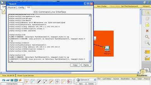 Configuration de base d