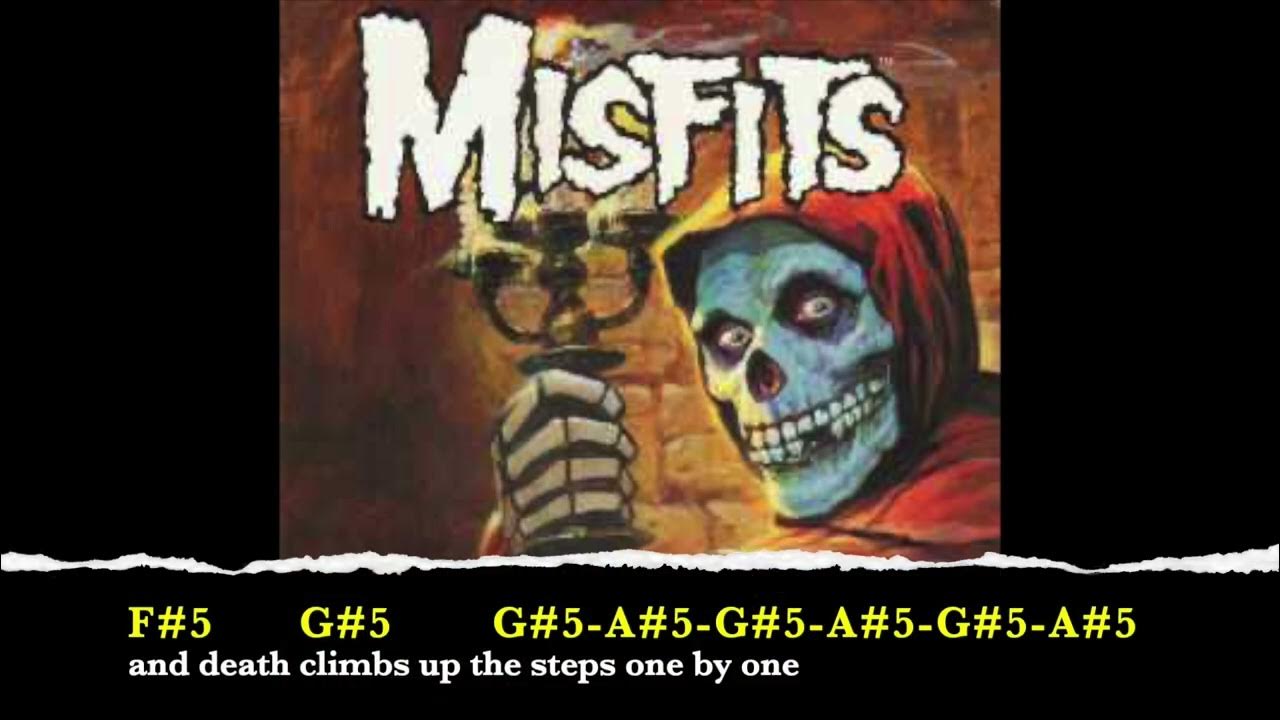 Backing track Dig up her bones Misfits (CHORDS AND LYRICS) YouTube