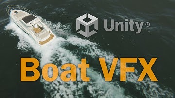 Boat VFX for Unity