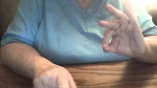 Self Muscle Testing - Single Finger Method