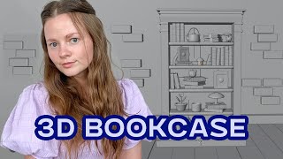 Designing my dream bookcase in Blender