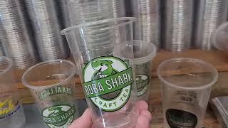 Custom Boba Cups for Sealing Machine - Printed in USA