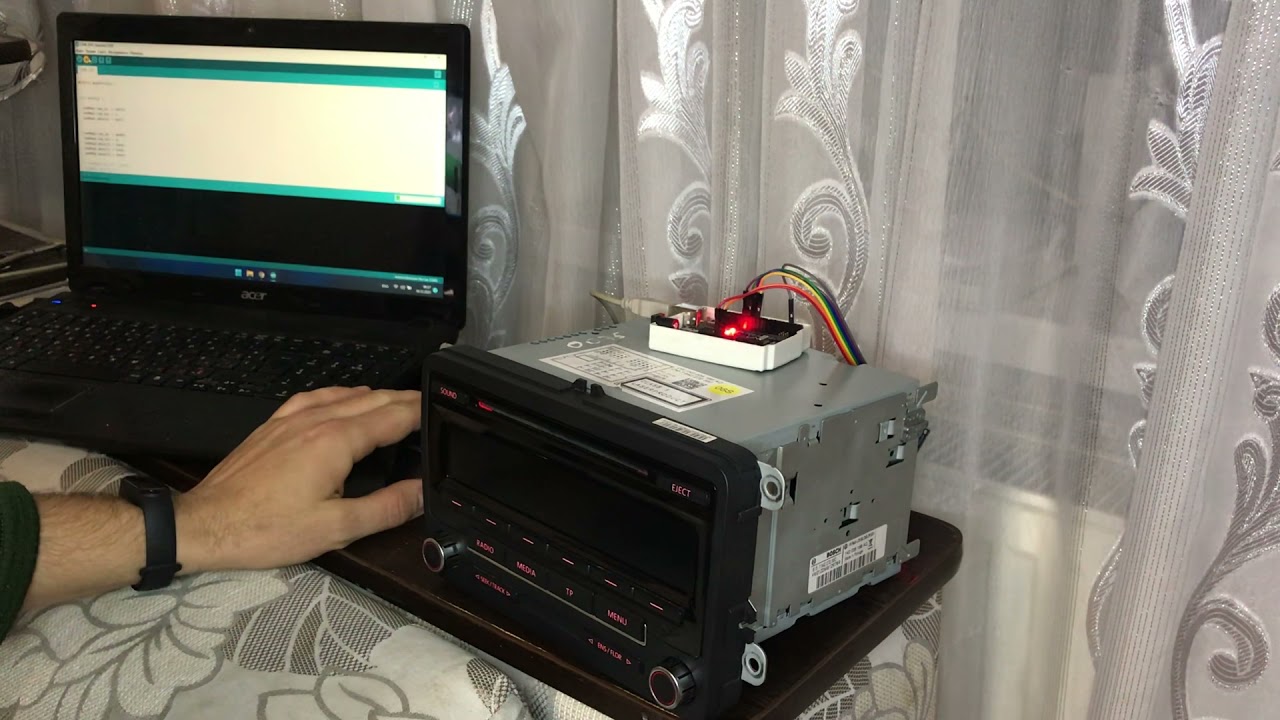 Эмулятор Can bus для магнитол VAG - YouTube