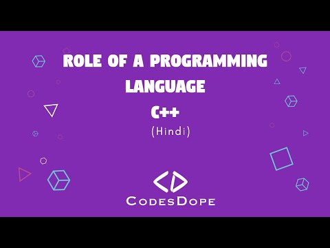 Role Of A Programming Language | C++ Tutorial For Beginners #2