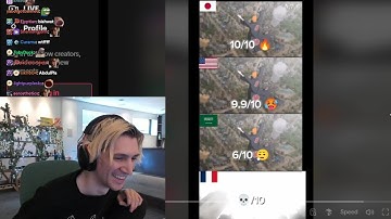 xQc Dies Laughing at Almighty Push but in Different Languages