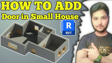 How to Add Door small house In Revit | Tutorial urdu hindi 2025 | Nabeel Architect
