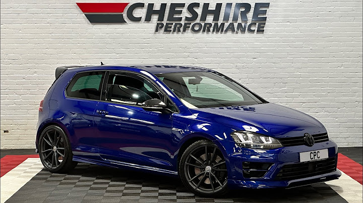 Cheshire Performance - VW Golf R
