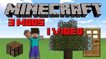 Hidden Door, Timber & Portable Workbench  (Mod Review) :: Minecraft 1.1