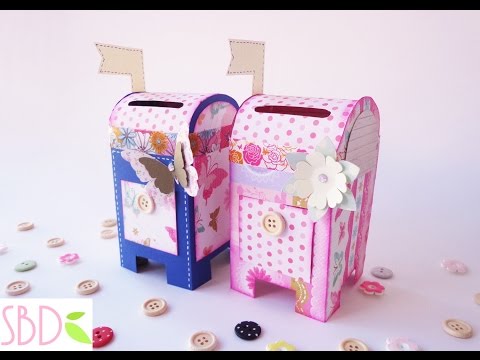 Tuto: cassetta delle lettere salvadanaio eng subs money saver ... Porta lettere shabby