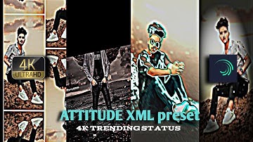 NEW ATITUDE XML⚡New Alight motion XML  project by Official AF Editing ✉️#alightmotion #xml #atitude
