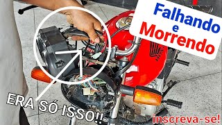 Fan 125 falhando e morrendo veja com resolvi o problema