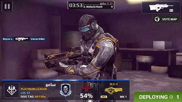 Iphone 7 Plus: Modern Combat 5 gameplay