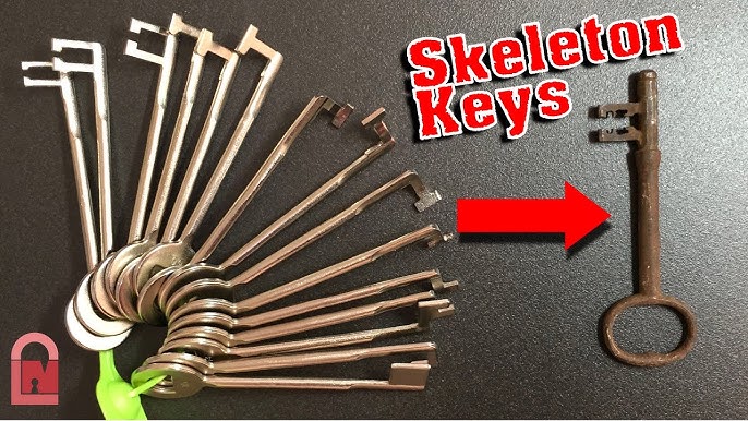 Real 1800s Skeleton Keys Purchase for 1 Key Authentic Bit Keys 